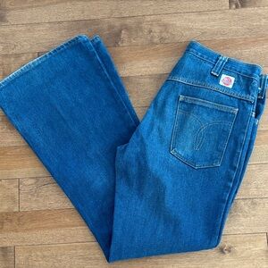Vintage GWG Scrubbies Flared Jeans